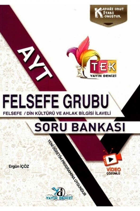 Yayın Denizi AYT TEK Serisi Video Çözümlü Felsefe Grubu Soru Bankası