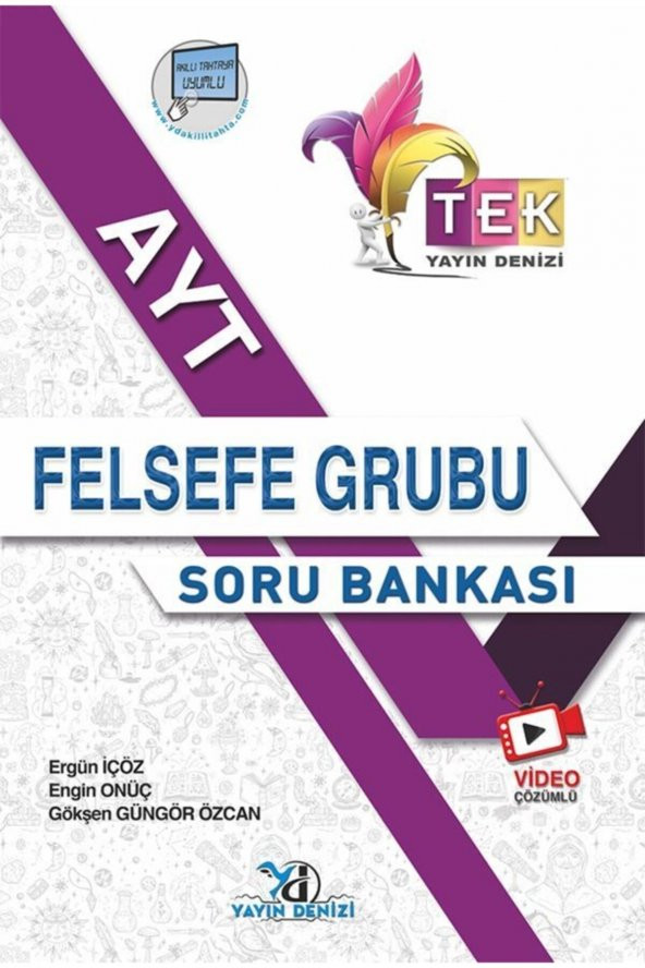 Yayın Denizi AYT TEK Serisi Video Çözümlü Felsefe Grubu Soru Bankası - 2