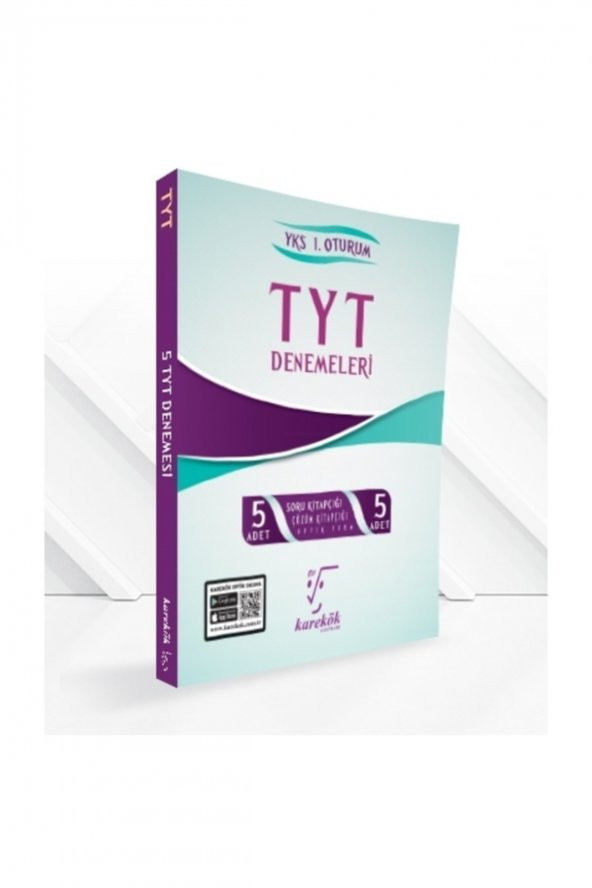 TYT 5 li Çözümlü Deneme Seti Karekök Yayınları