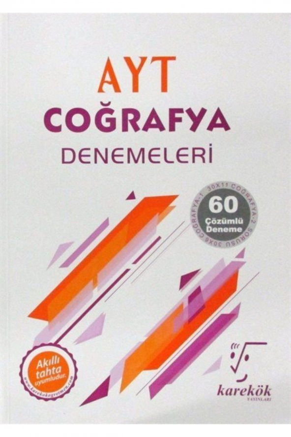 Karekök AYT Coğrafya 60lı Deneme Sınavı