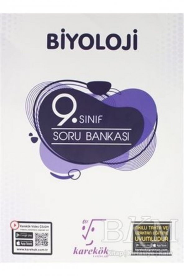 Karekök Yayınları 9.sınıf Biyoloji Soru Bankası