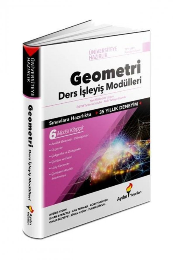 TYT AYT Geometri Ders İşleyiş Modülleri Aydın Yayınları