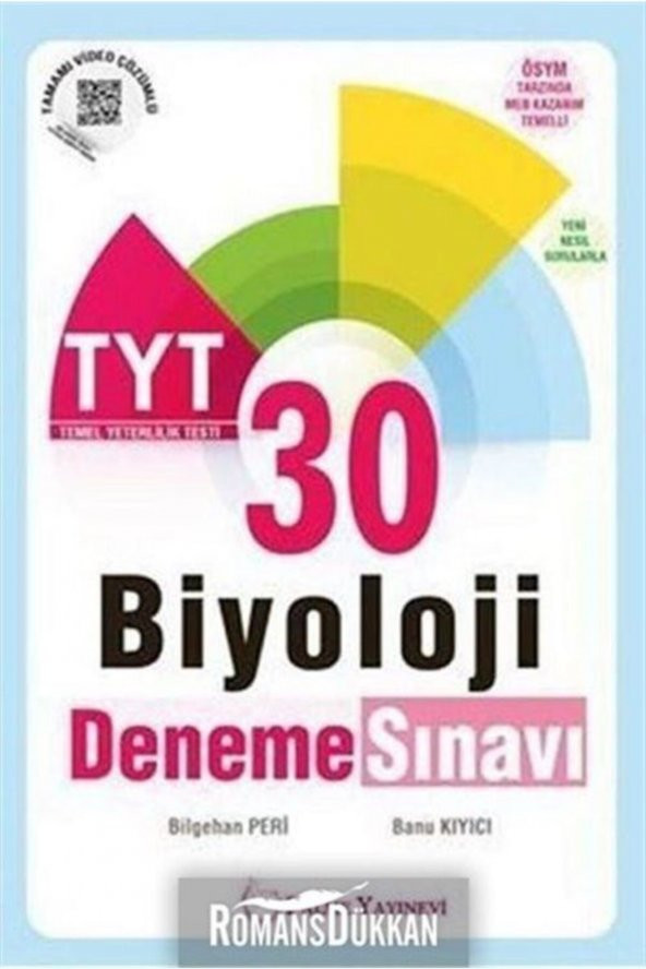TYT Biyoloji 30 Deneme Sınavı Palme Yayınları