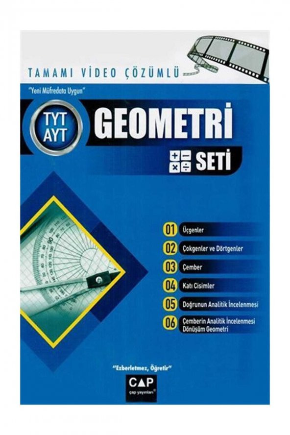 TYT AYT Geometri Seti Çap Yayınları