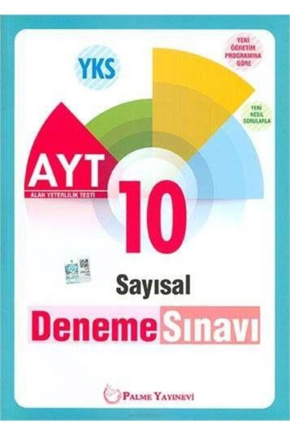 AYT Sayısal 10 Deneme Sınavı Palme Yayınevi