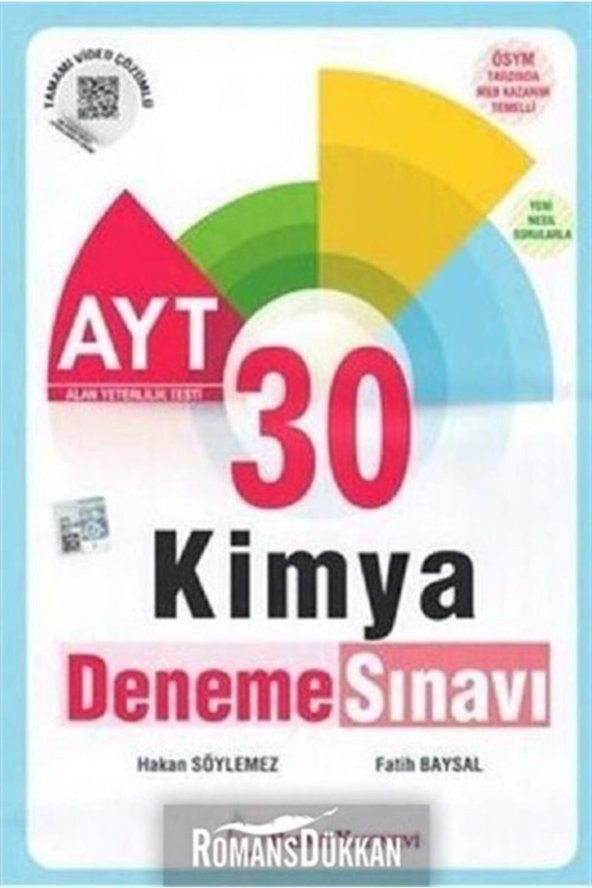 AYT Kimya 30 Deneme Palme Yayınları