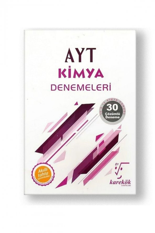 Ayt Kimya 30 Lu Deneme Sınavı |