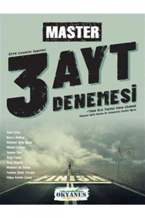 AYT Master 3 Deneme Okyanus Yayınları