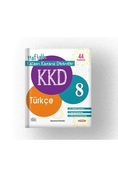Kazanım Kavrama Denemeleri 8 Türkçe (44 Fasikül) Kurmay Yayınları 2022 ürün görseli