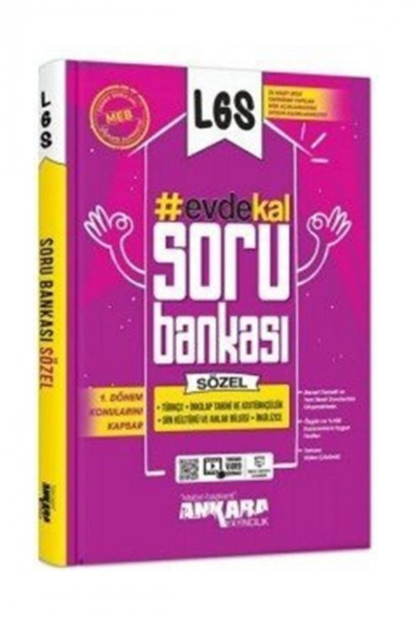 LGS 1. Dönem Evde Kal Sözel Soru Bankası Ankara Yayıncılık