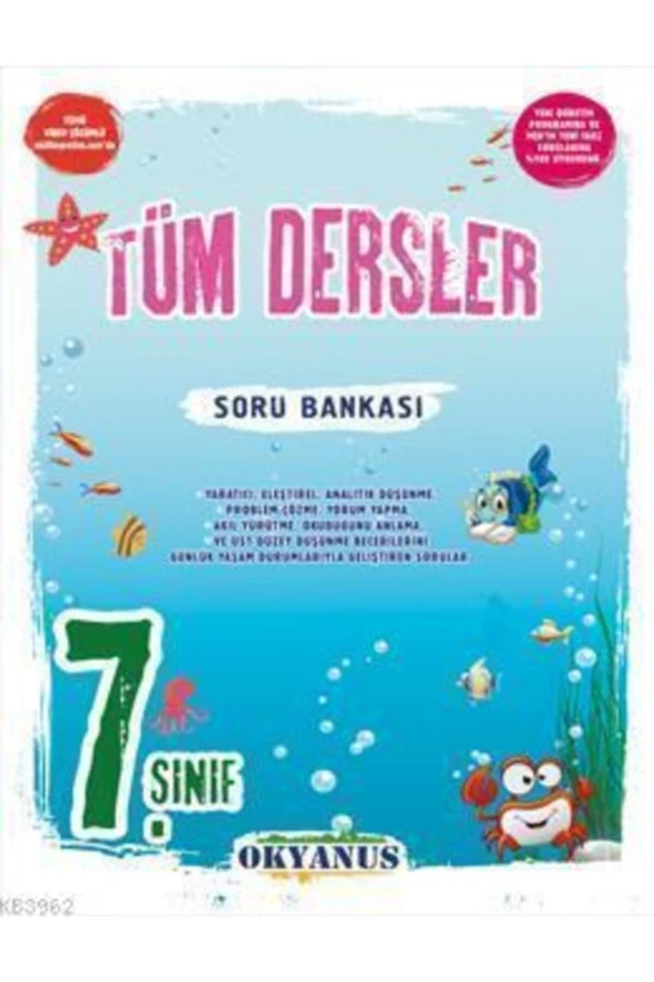 Okyanus 7.sınıf Tüm Dersler Soru Bankası