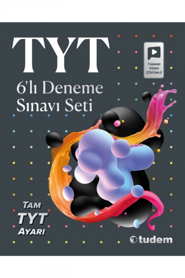 Tudem Yayınları TYT 6 Lı Deneme Sınavı Seti