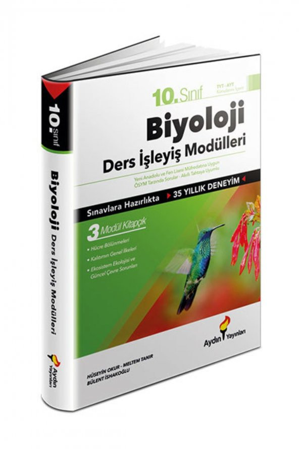 10. Sınıf Biyoloji Ders İşleyiş Modülleri Aydın Yayınları