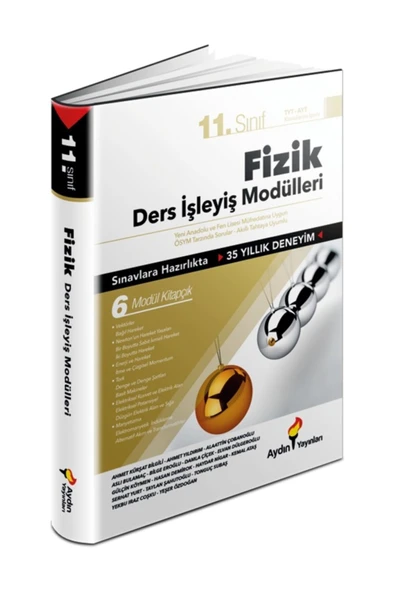 11. Sınıf Fizik Ders İşleyiş Modülleri Aydın Yayınları ürün görseli 1