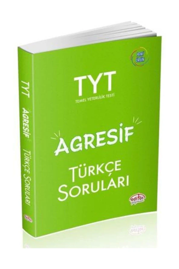 Editör Yayınları TYT Agresif Türkçe Soruları