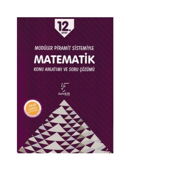12. Sınıf Matematik MPS Konu Anlatımı ve Soru Çözümü Karekök Yayınları