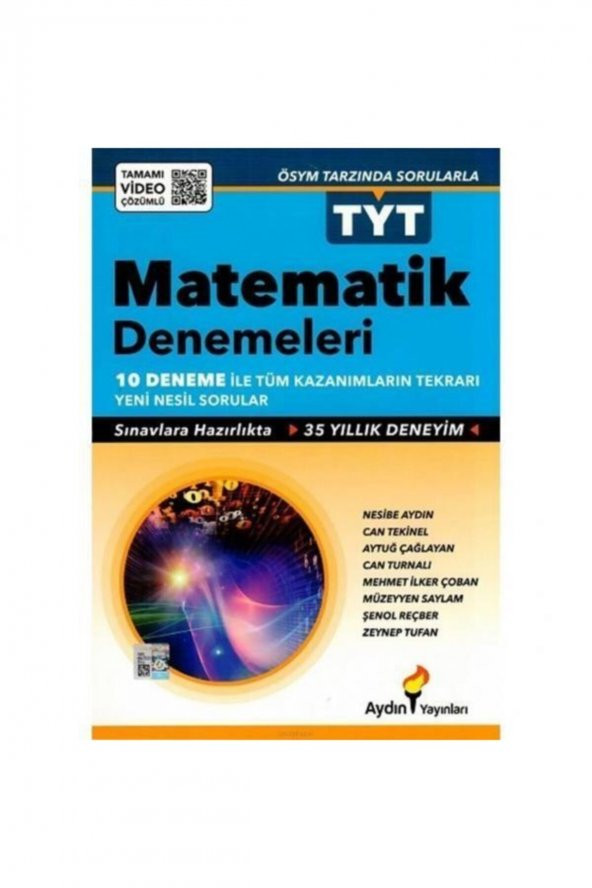 Tyt Matematik 10 Fasikül Denemeleri Aydın Yayınları