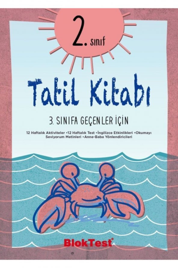 2.Sınıf Tatil Kitabı-3.Sınıfa Geçenler için