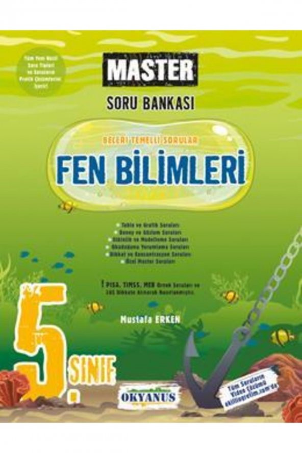 5. Sınıf Master Fen Bilimleri Soru Bankası Okyanus Yayıncılık