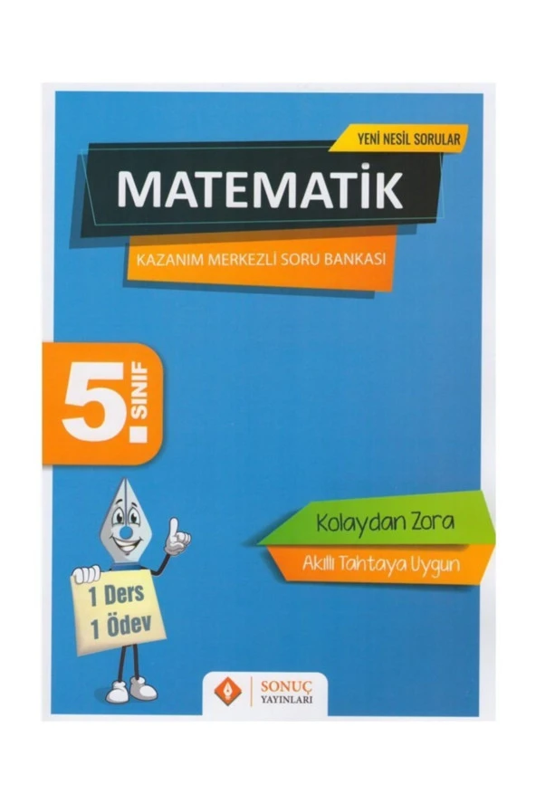 5. Sınıf Matematik Kazanım Merkezli Soru Kitapçığı Seti Sonuç Yayınları