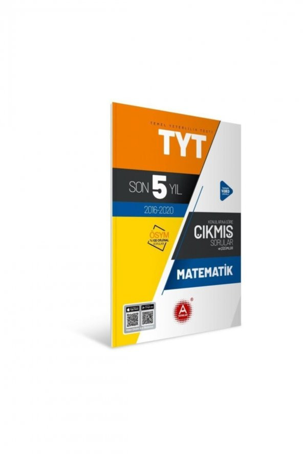 TYT Matematik Son 5 Yıl Konularına Göre Tamamı Çözümlü Çıkmış Sorular A Yayınları