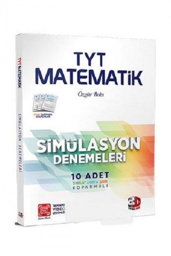 TYT Matematik Tamamı Video Çözümlü Simülasyon Denemeleri Çözüm Yayınları