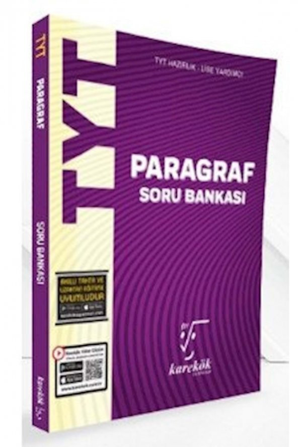 TYT Paragraf Soru Bankası Karekök Yayınları