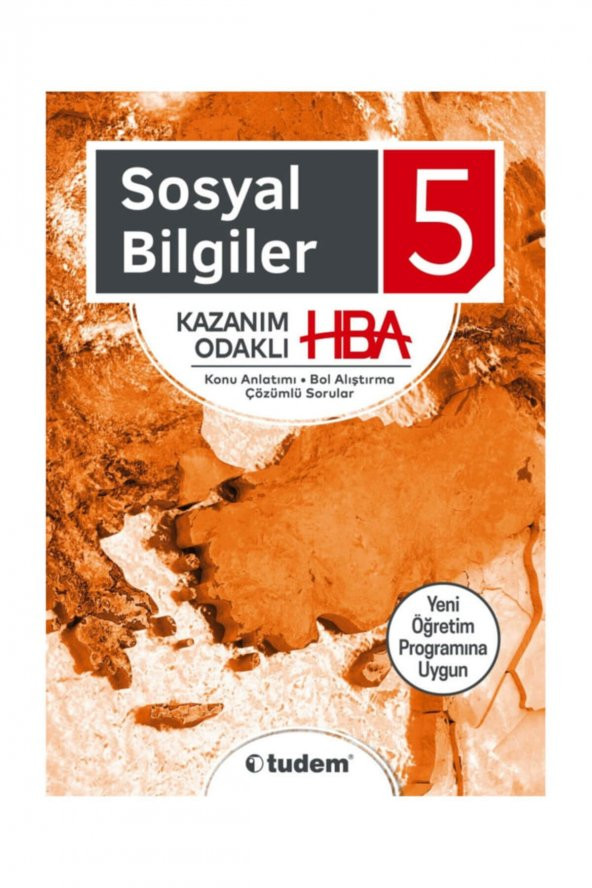 5. Sınıf Sosyal Bilgiler Kazanım Odaklı HBA Tudem Yayınları