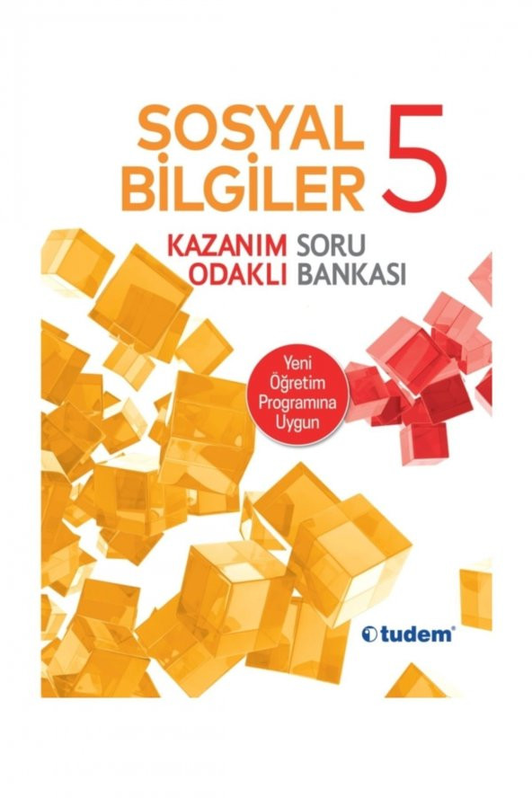 5. Sınıf Sosyal Bilgiler Kazanım Odaklı Soru Bankası Tudem Yayınları