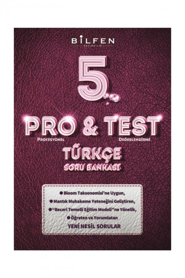 5. Sınıf ProTest Türkçe Soru Bankası Bilfen Yayınları