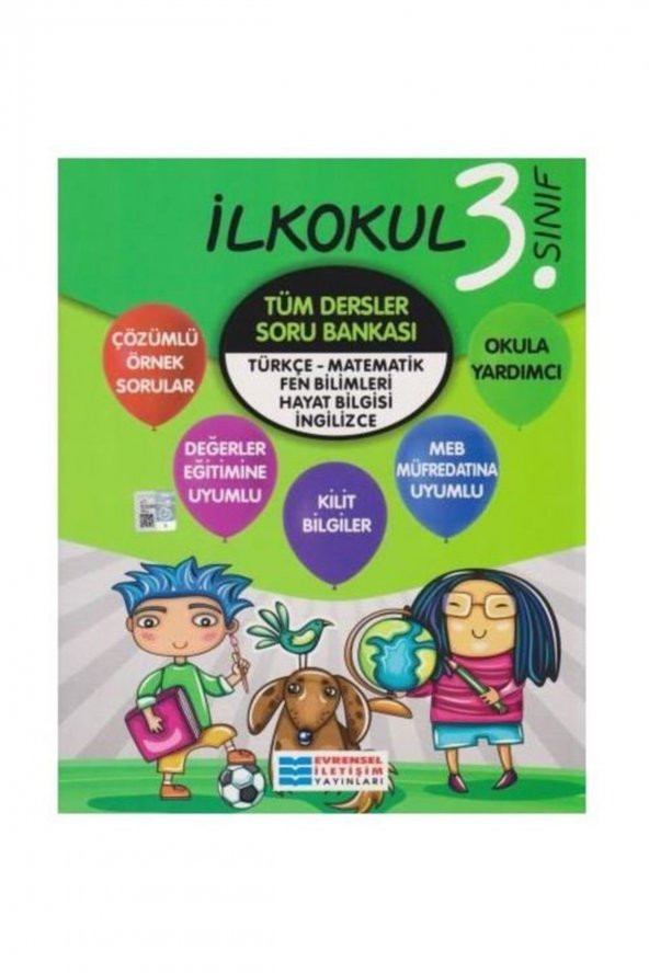 3. Sınıf Tüm Dersler Soru Bankası Evrensel İletişim Yayınları
