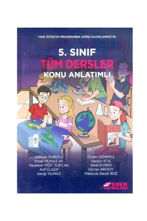 5. Sınıf Tüm Dersler Konu Anlatımlı Esen Yayınları