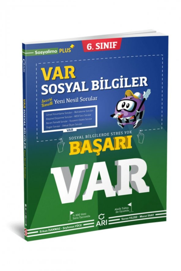 6. Sınıf Sosyal Bilgiler Var Soru Bankası Arı Yayıncılık