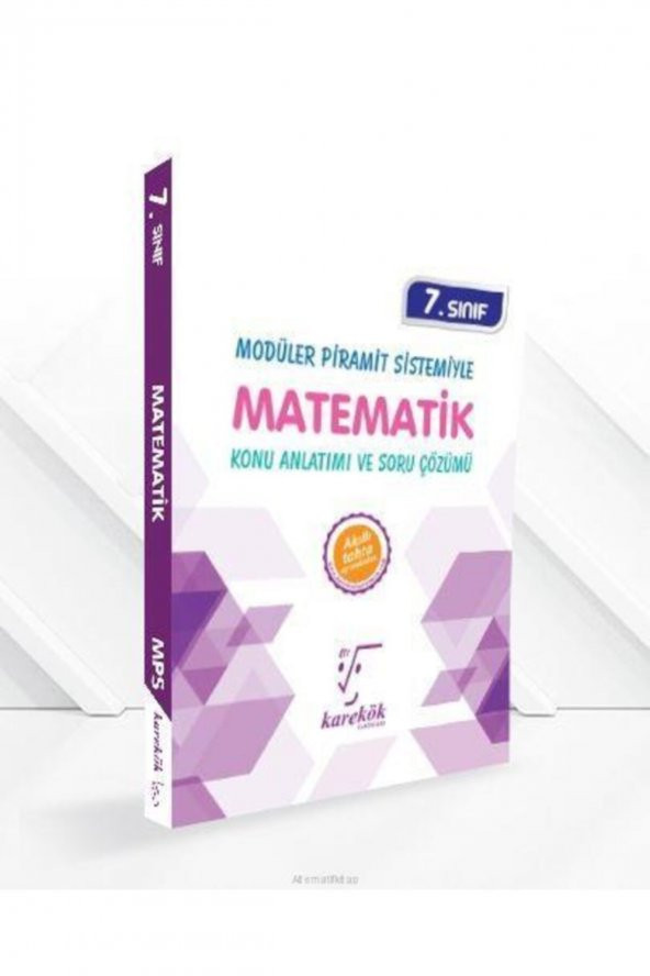 7. Sınıf Matematik MPS Konu Anlatımı ve Soru Çözümü Karekök Yayınları
