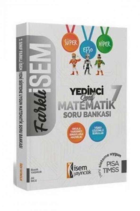 7. Sınıf Matematik Soru Bankası Farklı İsem