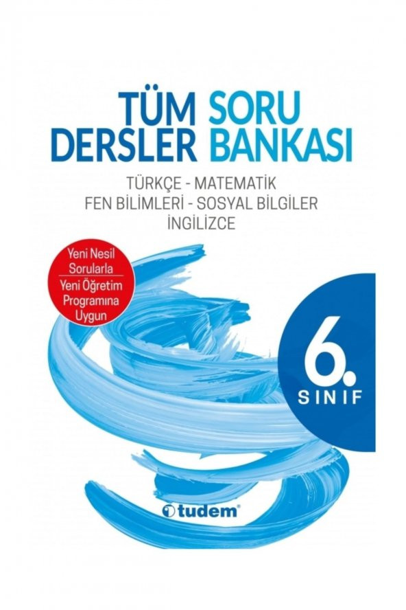 6. Sınıf Tüm Dersler Soru Bankası Tudem Yayınları