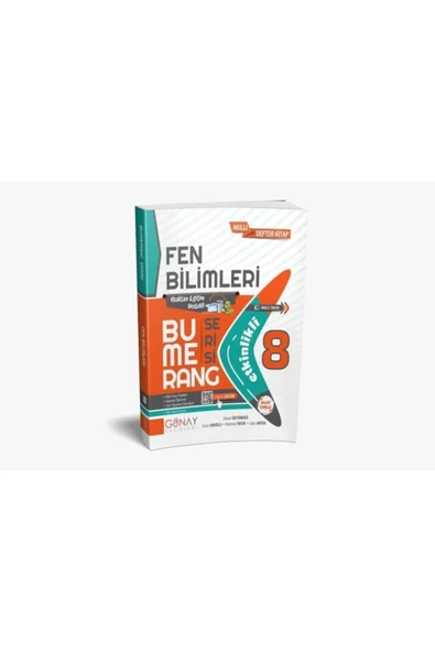 8. Sınıf Fen Bilimleri Etkinlikli Bumerang Serisi Günay Yayınları ürün görseli