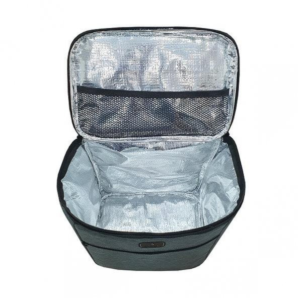 Gbmotion Termal Çanta 25 Litre Termos Sırt Çantası Buzluk Gri - 6