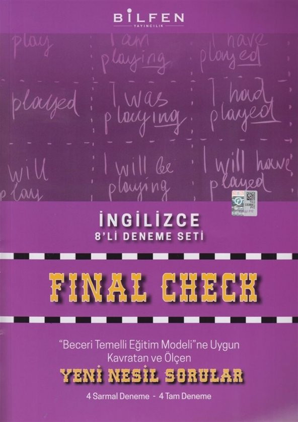 8. Sınıf Ingilizce Son Kontrol 8li Deneme Seti