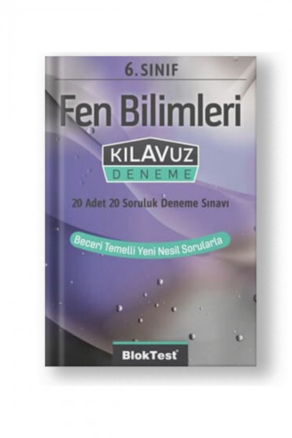 6 Sınıf Fen Bilimleri 20 Adet 20 Soruluk Deneme | Bloktest