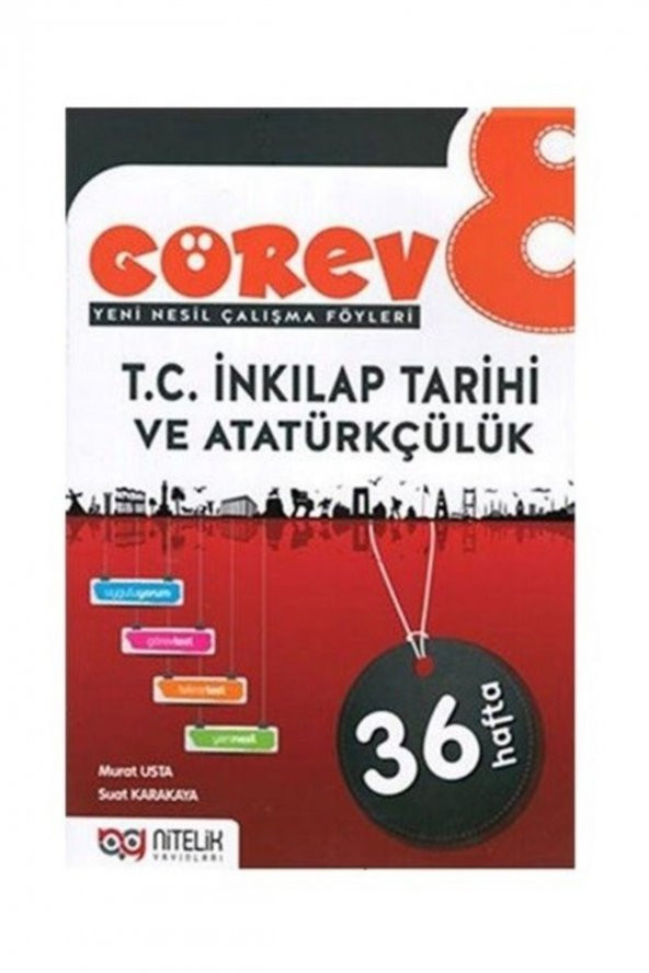 8.Sınıf Görev T. C. İnkılap Tarihi ve Atatürkçülük Soru Kitabı