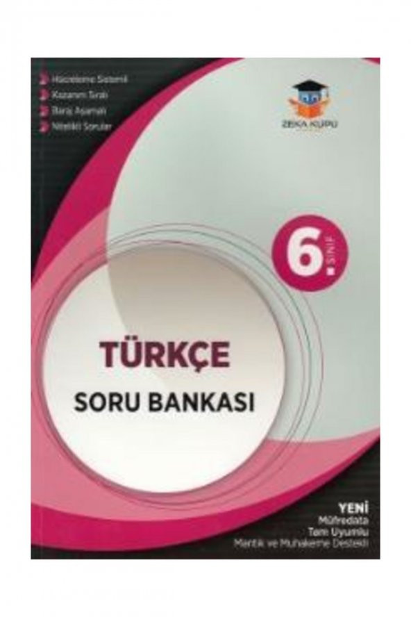 6. Sınıf Türkçe Soru Bankası Zeka Küpü Yayınları