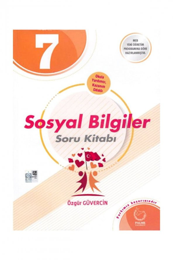 7. Sınıf Sosyal Bilgiler Soru Kitabı Palme Yayınevi