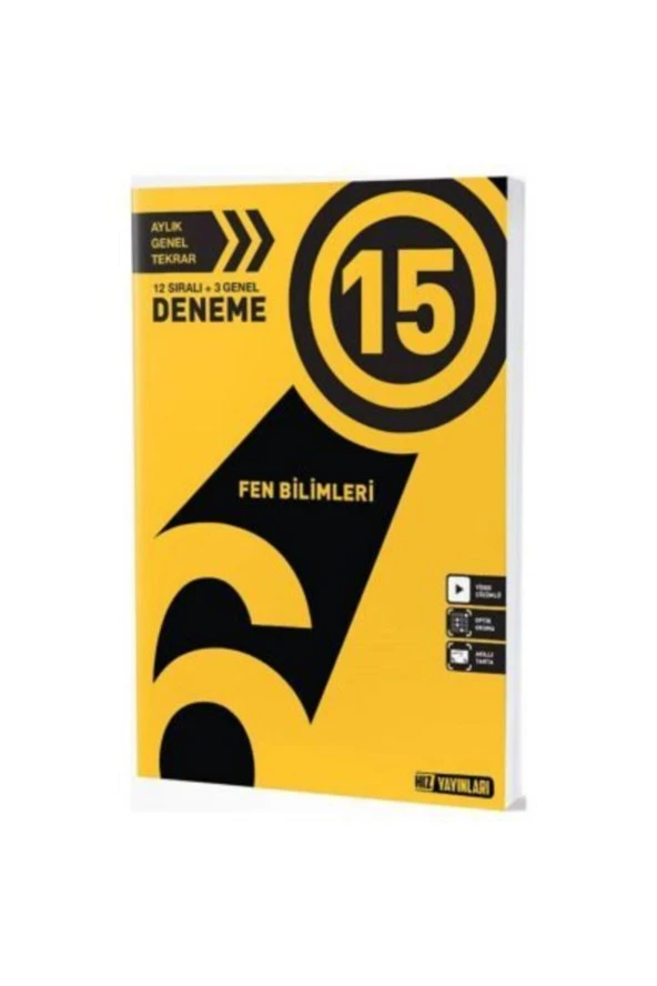 6.Sınıf Fen Bilimleri 15 li Deneme Hız Yayınları