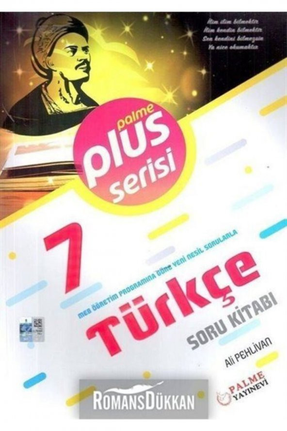 7. Sınıf Türkçe Plus Serisi Soru Kitabı Palme Yayınevi