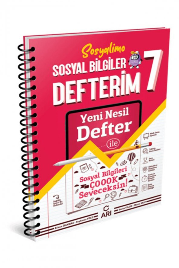 Arı Ayayıncılık 7 Sınıf Akıllı Sosyal Defteri