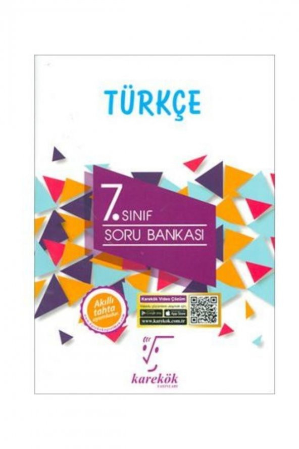 7. Sınıf Türkçe Soru Bankası Karekök Yayınları