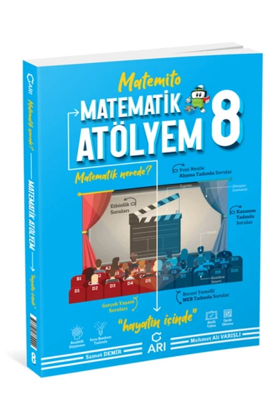 Arı 8. Sınıf Lgs Matematik Atölyem Matemito ürün görseli