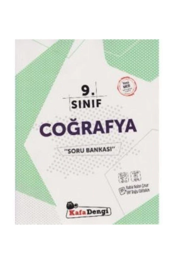 9. Sınıf Coğrafya Soru Bankası Kafadengi Yayınları