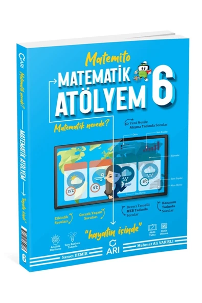 Arı Yayınları 6. Sınıf Matemito Matematik Atölyem ürün görseli
